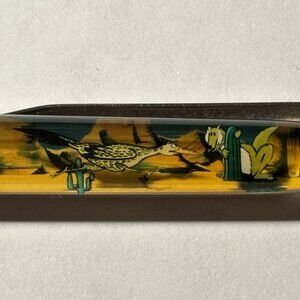 Running in the Sun Arizona Floaty Pen Roadrunner Runs in Desert Coyote Watches